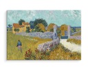 Obraz Van Gogh Farmhouse v Provence 3D 120x80 EAN (GTIN) 5903556736087