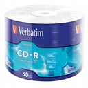 Диски VERBATIM CD-R 700МБ ВЫСОКОГО КАЧЕСТВА 50 шт.