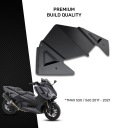 VITRE DÉFLECTEUR D'AIR AVEC ALUMINIUM VERS YAMAHA TMAX 530 SX DX SJ14 2017-2019photo 8