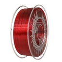 Devil Design PET-G Ruby Red Прозрачная нить красная 1,75мм 1кг