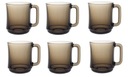 Kubek szklanka z uchem komplet 6x310ml Duralex Sephia