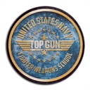 Нашивка Top Gun school DTG на липучке