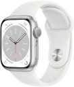 Apple WATCH 8 A2772 GPS 41 мм | Серебро | БАТАРЕЯ 100% |С/М