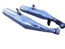ГЛУШИТЕЛИ ВЫХЛОПНЫЕ ПРАВЫЙ ЛЕВЫЙ 2SZT. YAMAHA XJ 900 XJ900 DIVERSION 94-02  фото 4