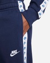 Nike pánska tepláková súprava MIKINA + NOHAVICE BAVLNA TEPLÁ zimná športová Dominujúca farba modrá