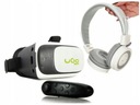 Подарок ребенку VR 3D очки + наушники с дистанционным управлением