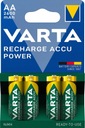 4 аккумулятора R6 / AA VARTA READY2USE емкостью 2600 мАч