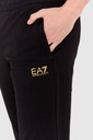 EA7 Čierna pánska tepláková súprava so zlatým logom XXL Dominujúci materiál bavlna