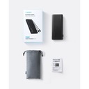 Powerbank VEGER PD 130W 25000mAh czarny z wbudowanymi kablami C i Lighting Liczba złączy ładujących 2