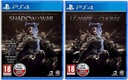 ŚRÓDZIEMIE CIEŃ WOJNY SHADOW OF WAR - PL -PS4 NOWA Rodzaj wydania Podstawa