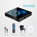 T95 H616 Smart Android TV Box Android 10 Поддержка Wi-Fi BT