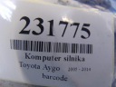 TOYOTA AYGO HAYON 1.0 12V ORDINATEUR MOTEUR 89661-0H022photo 7