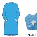 Стерильный хирургический халат 2XL NEOSET арт. NOG00250