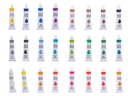 Akrylové farby umelecké viacfarebné 24 tuby Hrdina žiadny
