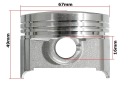 ЦИЛІНДР ATV 250 CG 67MM ПІН 16MM AC KPL. WIN  (13339683293) фото min 4