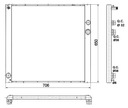 NRF 53100 CHLODNICA, SISTEMA DE REFRIGERACIÓN DEL MOTOR 