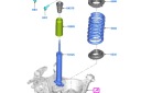 FORD MONDEO MK5 ЗАДНІЙ АМОРТИЗАТОР 5278397 НОВИЙ ОРИГІНАЛЬНИЙ DG9C-18A116-AXF  (17525633655) фото min 10