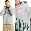 LEE HOODIE PÁNSKA MIKINA KLASICKÁ LOGO VÝŠIVKA 3XL