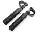 КОЛЯСКИ PODNOZKI МОТОЦИКЛЕТНІ СКЛАДНЕ HARLEY ЧОРНІ NA ЗАХИСТ / ДУГИ 25MM 32MM  (18445237299) фото min 12
