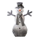 Снеговик световой орнамент светодиодный реквизит для фото