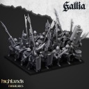 Gallia Men at Arms x5 Миниатюры Хайленда