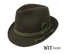 Lovecký klobúk Trilby L 010/11 WITLEATHER