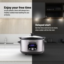 Lauben Slow Cooker 3500SB Napájanie 200 W