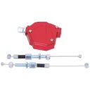 MOTORBIKE CASKGLUT CLUTCH CULL CABLE ВАЖІЛЬ CNC АЛЮМІНІЄВА ЗАМІНА 9V  фото 13