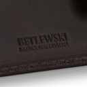 BETLEWSKI Маленький мужской кошелек из тонкой кожи и карточек.