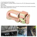 4PCS L TRACK ПОДВІЙНИЙ STADNINA БЛОК ЖИВЛЕННЯ СТАЛЬНИЙ СТАЛЬНИЙ ХВІРТКА RE  (18769892222) фото min 7