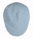 Легкая мужская плоская кепка — джинсы Pako — синяя клетка