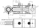 ПРИВОД ГИДРАВЛИЧЕСКИЙ TUZA ЦИЛИНДР 70X35 SKOK 150 изображение 3