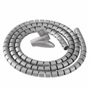 Кабельный органайзер FELLOWES CABLEZIP, серебристый