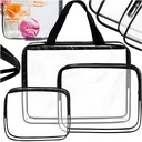 ПРОЗРАЧНЫЙ ОРГАНИЗАТОР 3в1 ДЛЯ КОСМЕТИКИ В САМОЛЕТЕ