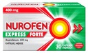 NUROFEN Express Forte Ibuprofen 400 mg 30 kapsułek