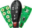 CHRYSLER JEEP DODGE RAM FOBIK KEY REMOTE CONTROL 433MHZ 