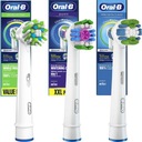 3 оригинальные насадки для зубных щеток Braun Oral-B