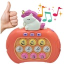 POP IT POPIT ИГРА ЭЛЕКТРИЧЕСКАЯ АНТИСТРЕССОВАЯ ИГРА НАВЫКИ ЕДИНОРОГ