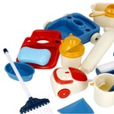 Hračkárska súprava na upratovanie pre deti MEGA CREATIVE doplnky FAREBNÁ Kód výrobcu zabawkowy odkurzacz 3+, zestaw do sprzątania