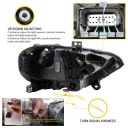 РЕШІТКИ ФАРИ L+R VLAND LED (СВІТЛОДІОД) ТЮНІНГ ЧОРНИЙ FORD MUSTANG VI 6 РЕСТАЙЛ 18- Z24  (18367346316) фото min 9
