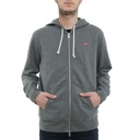 Levis Pánska Mikina NEW ORIGINAL ZIP UP CHARCOAL H 34584-0000-XXL Veľkosť XXL