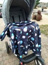 Непромокаемый плед для коляски Softshell, WATERPROOF BLANKET, планеты