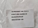 PEUGEOT 308 T9 II 2 ЗАМОК ЗАПАЛЕННЯ ЗАМКА 2X КЛЮЧИК ПУЛЬТ 9663123380  фото 10