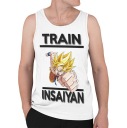 ПОЕЗД DRAGONBALL TANK TOP В САЯН ГОКУ