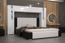 Кровать со шкафом Мебель для спальни Вариант со светодиодной подсветкой Панама 8