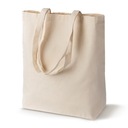 Bavlnená darčeková taška pre predškolákov Dominujúca farba béžová