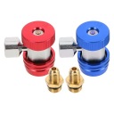1 PAIRING FAST CONNECTED MIEDZIANEGO METALOWEGO SET ADAPTER DO SYSTEMOW AIR CONDITIONING CAR  photo 6