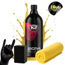 CZERNIDŁO DO OPON K2 SIGMA PRO 1l DRESSING DO AUTA + APLIKATOR