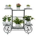 МЕТАЛЛИЧЕСКАЯ ПОДСТАВКА ДЛЯ ЦВЕТОВ, ВЕЛОСИПЕДНЫЙ ЦВЕТОЧНЫЙ ГОРШОК