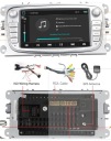PODOFO 7 AUTOMOBILE LECTEUR MULTIMÉDIA ANDROID 9.1 FORD KUGA ENSEMBLE MAXIMALphoto 6